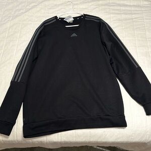 Adidas Black Crewneck Sweatshirt